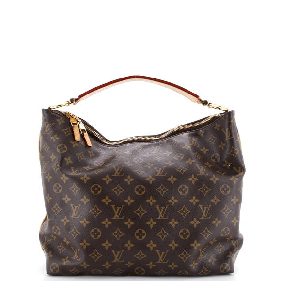 Louis Vuitton MM Sully Handbag Monogram Canvas - Picture 1 of 7